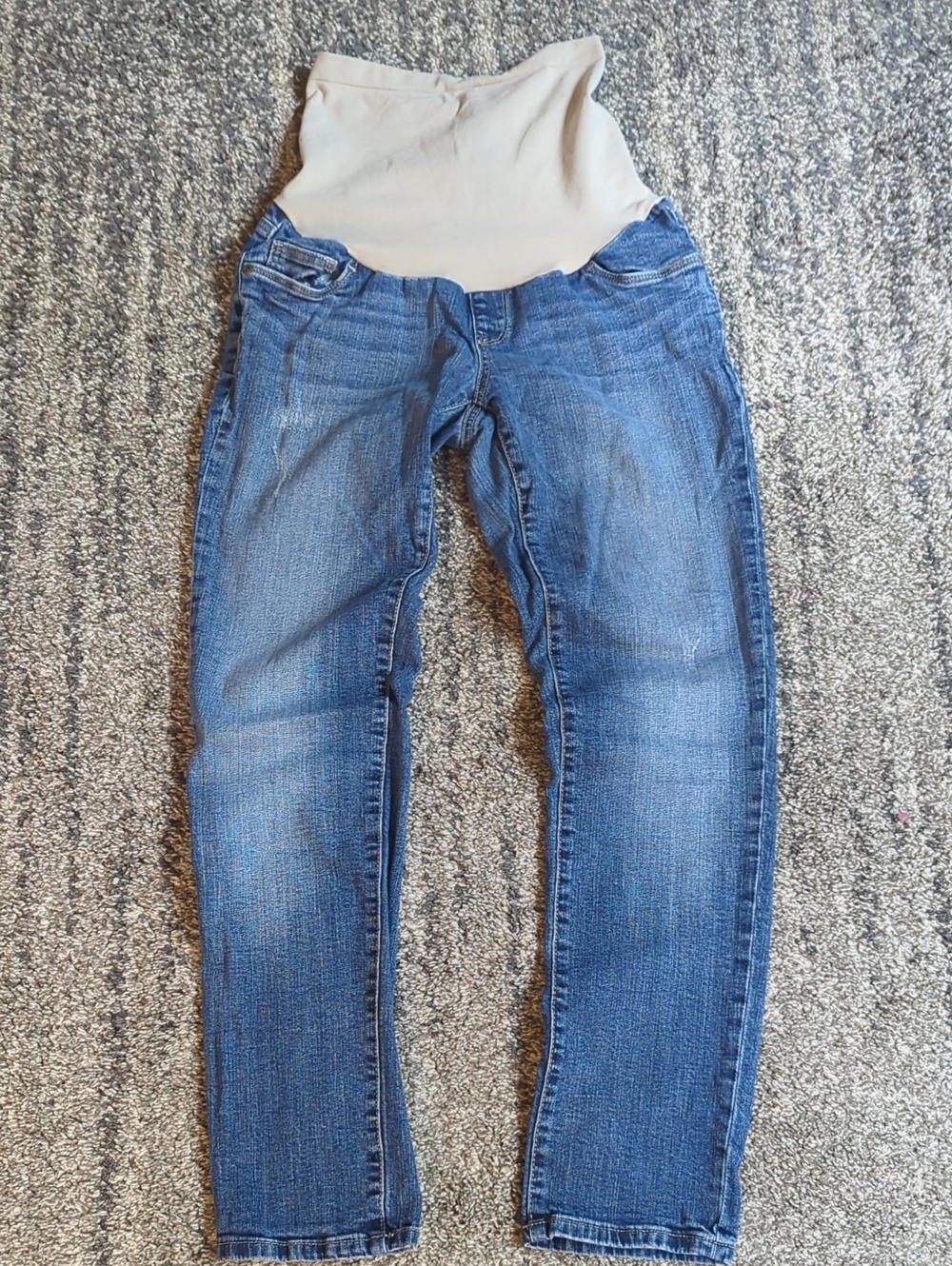 Motherhood Blue Skinny Maternity Jeans